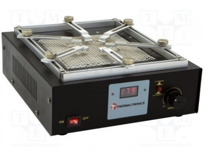 Подгревател TMT-PH200 Подгревател; ESD; 130x130mm; 600W; Дисплей: LED 3 цифри